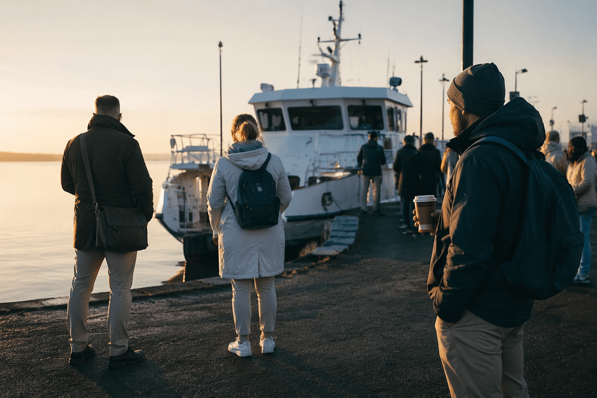 Getting there from Tallinn: ferries, seasons, timing