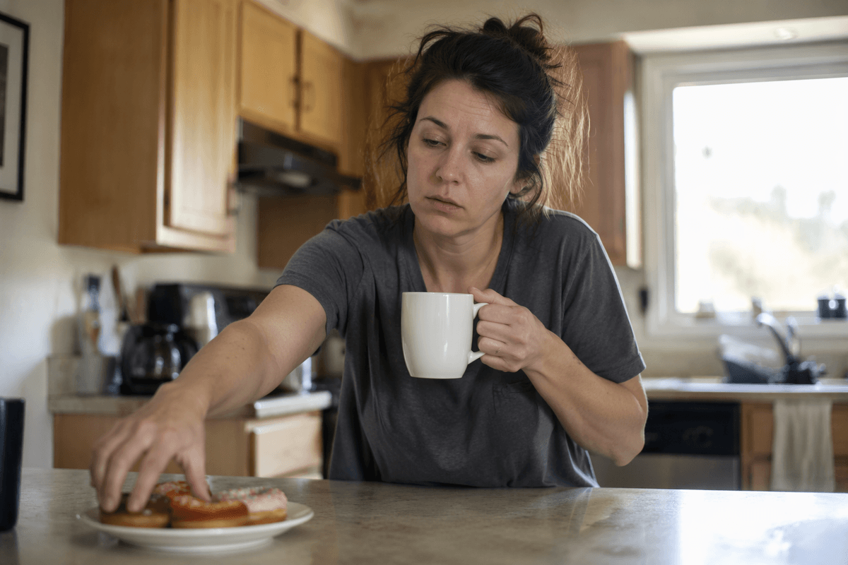 Sleep debt quietly pushes choices toward higher calories